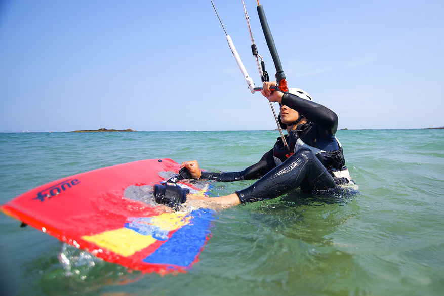 Cours de kitesurf